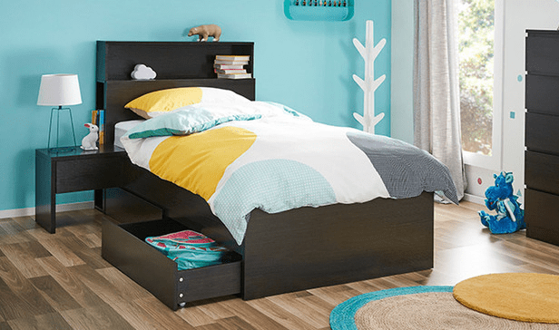Rent Bedroom Furniture - Como Single with Storage - Apply Today! | Home ...
